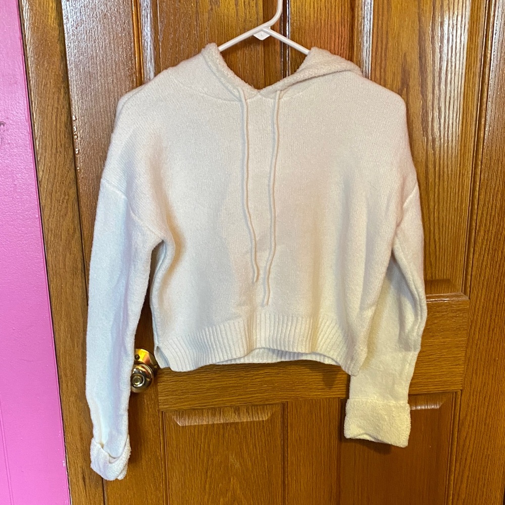 Cozy Cream Women's Hoodie Sweater